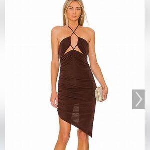 NEW WITH TAGS SNDYS Paris Dress In Chocolate
